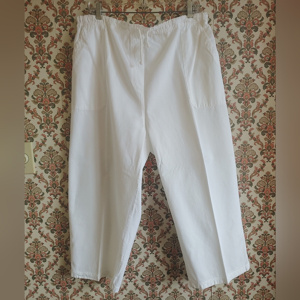 Vintage Cotton Coastal Capris